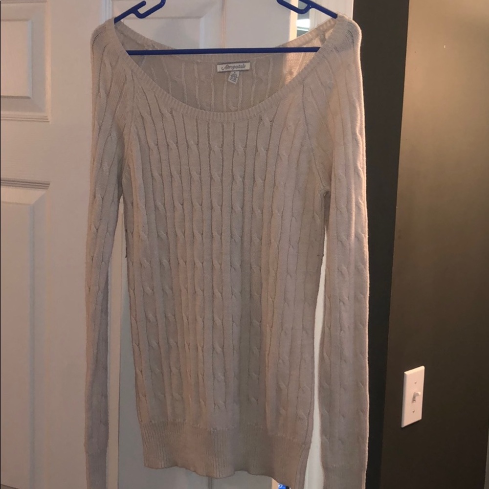 Oatmeal sweater